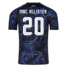 Argentina Player Alexis Mac Allister Away Shirt 2026