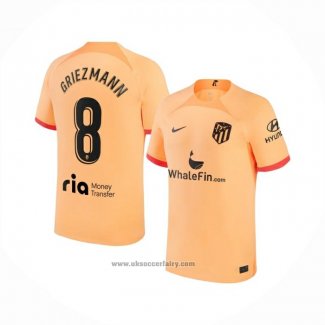 Atletico Madrid Player Griezmann Third Shirt 2022-2023
