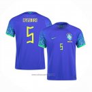 Brazil Player Casemiro Away Shirt 2022