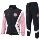 Windbreaker Suit Paris Saint-Germain 2025-2026 Black Pink