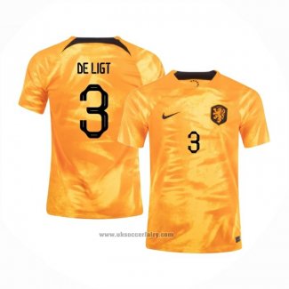 Holland Player de Ligt Home Shirt 2022