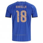 Italy Player Nicolo Barella Home Shirt 2026