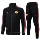 Jacket Tracksuit Manchester United 2025-2026 Black
