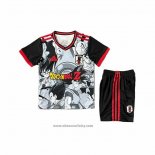 Japan Anime Shirt Kids 2025-2026 Grey