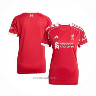 Liverpool Home Shirt Womens 2025-2026