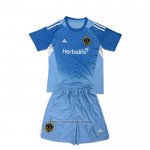 Los Angeles Galaxy Goalkeeper Shirt Kids 2025 Blue
