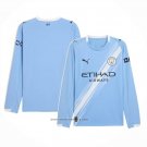 Manchester City Home Shirt Long Sleeve 2025-2026