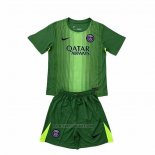 Paris Saint-Germain Goalkeeper Shirt Kids 2025-2026 Green