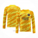 Paris Saint-Germain Goalkeeper Shirt Long Sleeve 2023-2024 Yellow