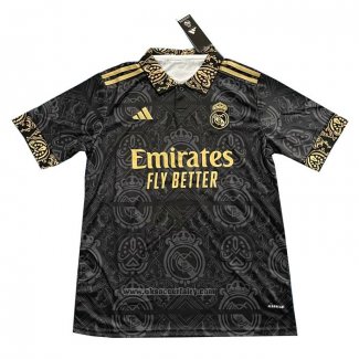 Real Madrid Dragon Shirt 2024-2025 Black Gold