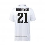 Real Madrid Player Rodrygo Home Shirt 2022-2023