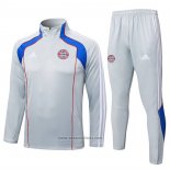 Sweatshirt Tracksuit Bayern Munich Kids 2025-2026 Grey