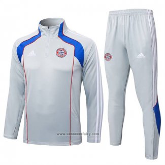 Sweatshirt Tracksuit Bayern Munich Kids 2025-2026 Grey