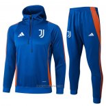 Sweatshirt Tracksuit Juventus 2024-2025 Blue