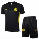 Tracksuit Borussia Dortmund Short Sleeve 2024-2025 Black - Shorts