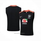 Training Shirt Brazil Without Sleeves 2025-2026 Black