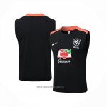 Training Shirt Brazil Without Sleeves 2025-2026 Black