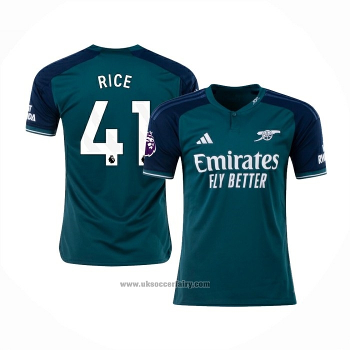 Arsenal Kit Back Rice Buy Arsenal Player Rice Third Shirt 2023-2024 at Uksoccerfairy